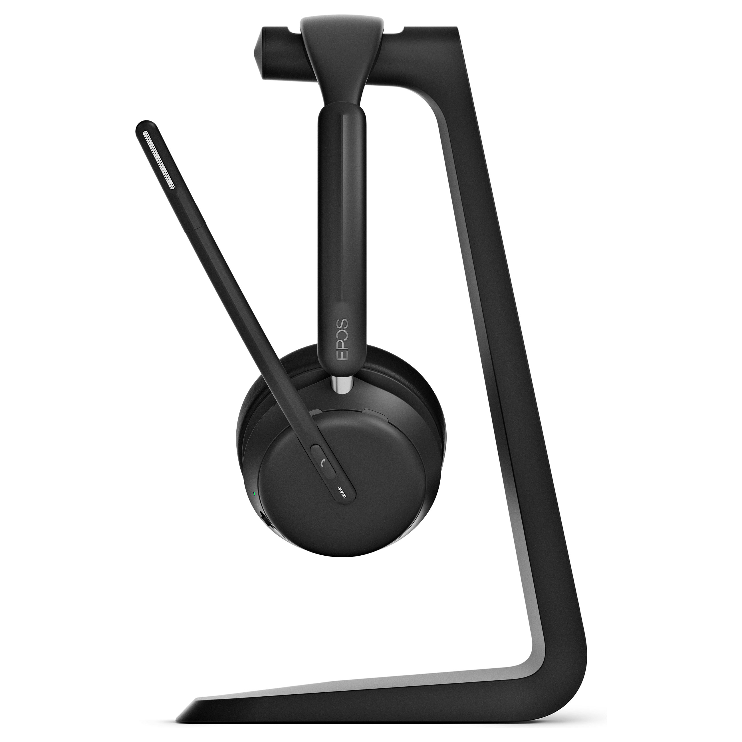 Kufje pa kabllo EPOS IMPACT 1061 / Bluetooth / USB-A / Business Headset / 3 Mikrofona / Me bazë karikimi – Zezë - 6