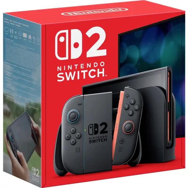 Konsolë Nintendo Switch 2, 10015151, 256GB, 7.9" LCD, 4K, Wi-Fi, Bluetooth - Zezë - 2