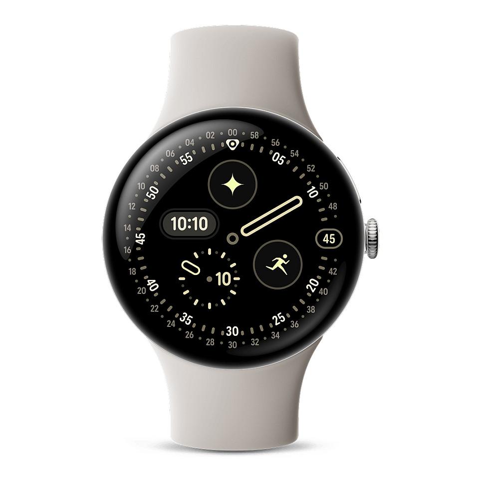 Orë e mençur Google Pixel Watch 4 / 45mm / AMOLED / GPS / Bluetooth / Wi-Fi / 32GB / 4G - Argjend/Porcelan - 3