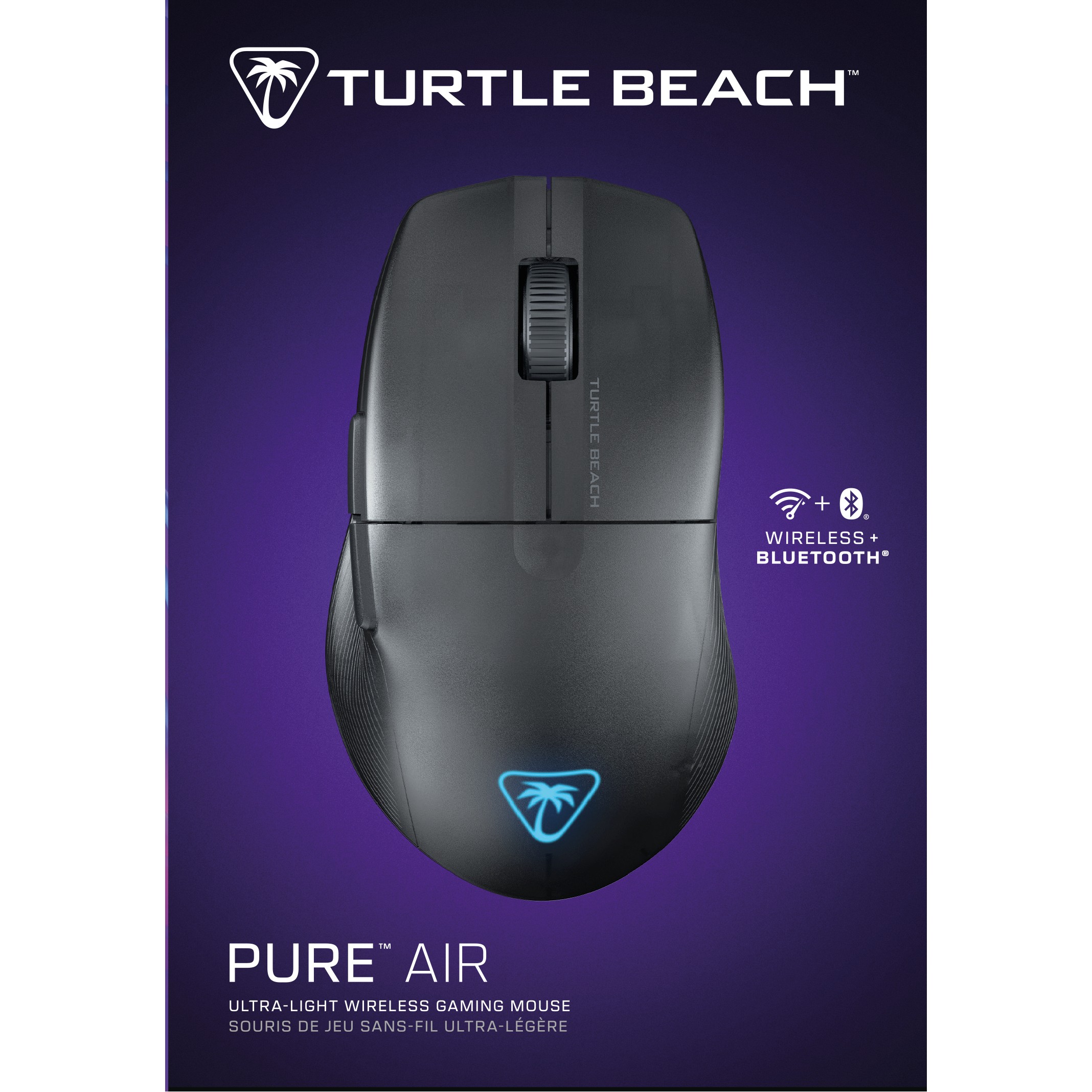 Maus Gaming Turtle Beach Pure Air / Wireless / Owl-Eye / 26.000 DPI / 1000Hz / 2.4 GHz + Bluetooth / RGB - Zezë - 8
