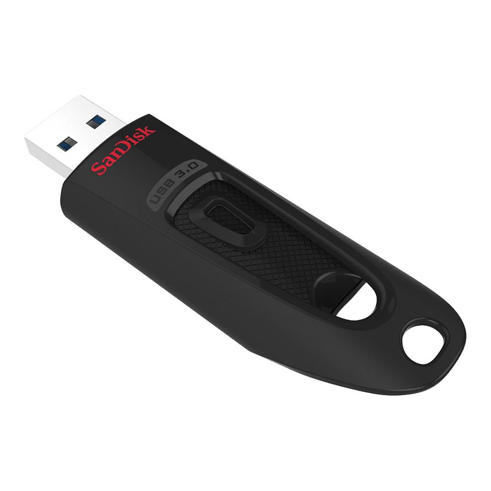 USB Flash Drive SanDisk Ultra, 32GB, USB 3.2 Gen 1, 100MB/s Read, Mbrojtje me Fjalëkalim - Zezë