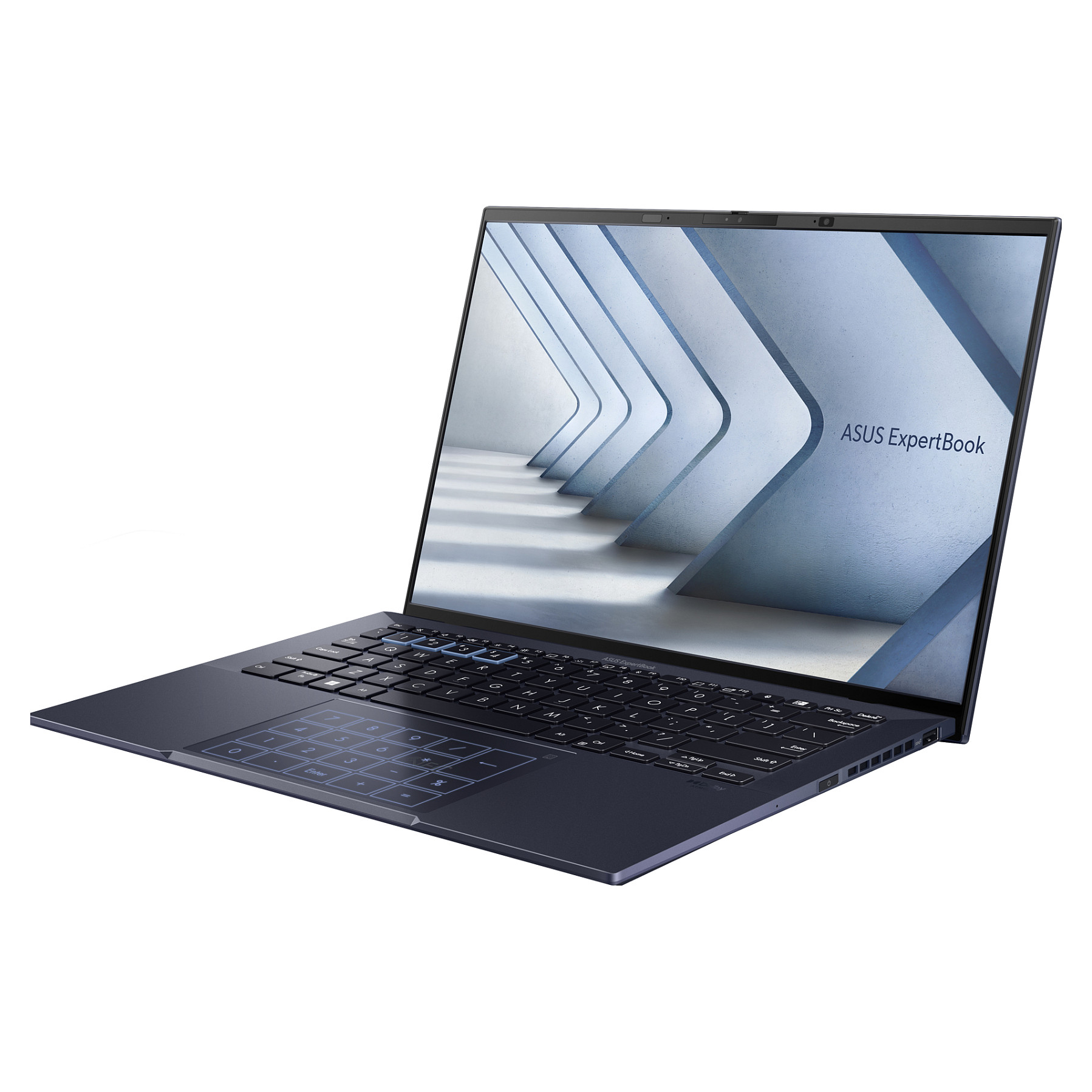 Laptop ASUS ExpertBook B9 / Core 7 150U / 16GB LPDDR5 / 512GB / 14" WQXGA+ 120Hz 0.2 ms OLED / Intel Graphics / DE  - Blu - 4