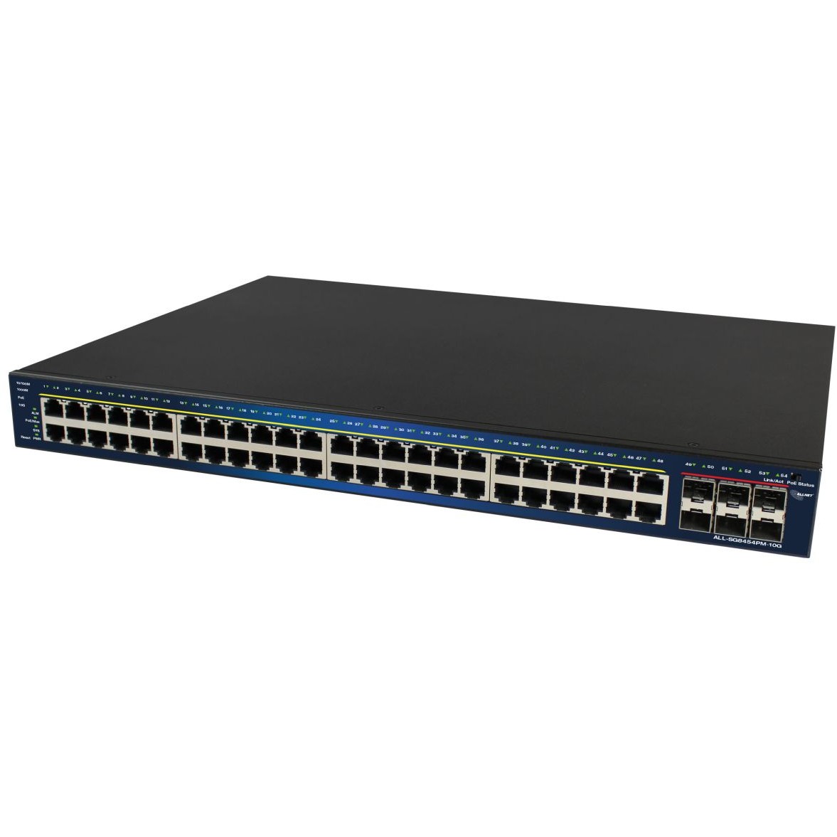 Switch ALLNET 48+6P Allnet ALL-SG8454PM-10G POE M - 1
