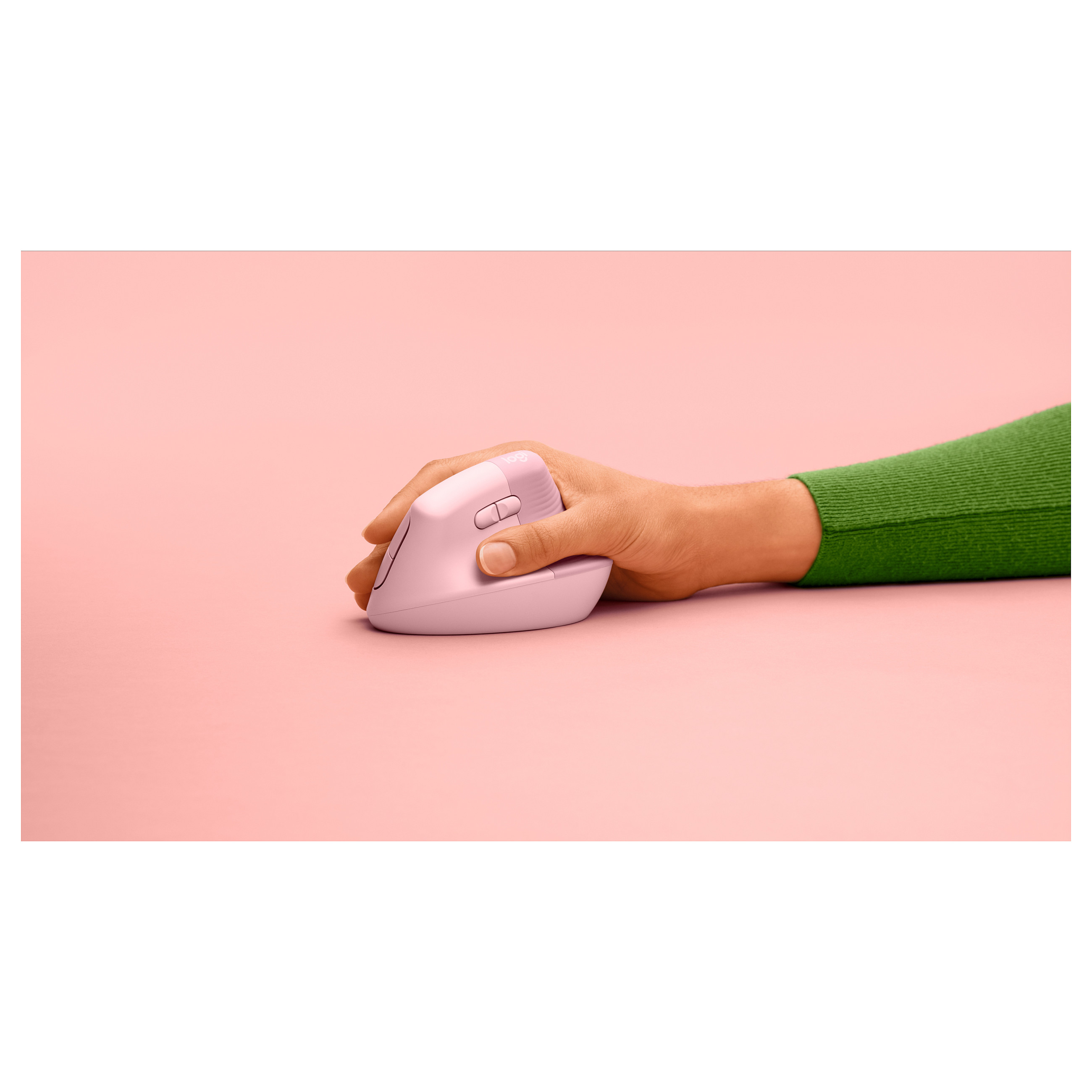 Maus pa Kabllo Logitech MX Vertical - Rozë - 11