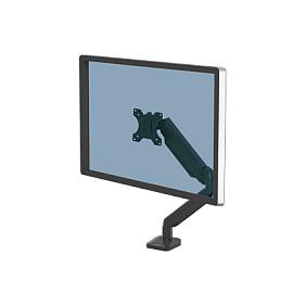 Mbajtëse për Monitor Fellowes Platinum Series 8043301, 8kg, VESA 75×75mm/100×100mm, 2× USB-A - Zezë