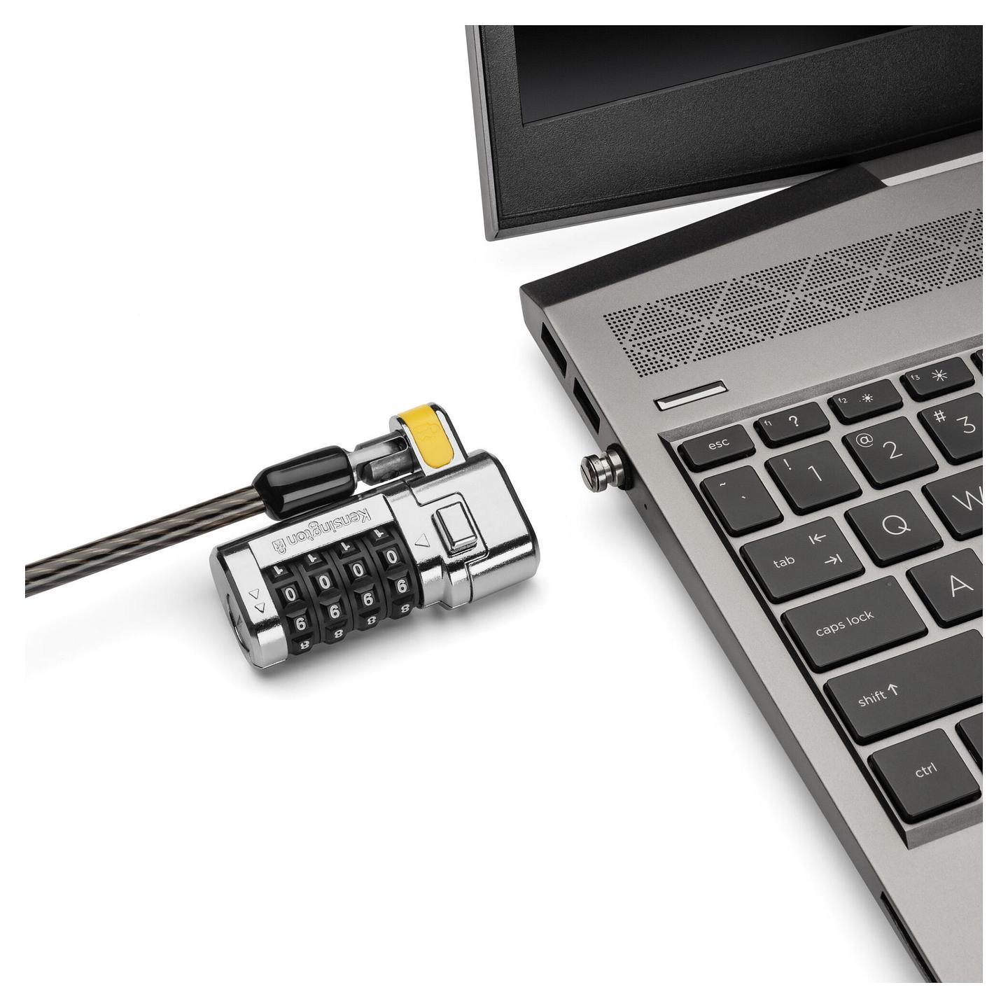 Kabllo Sigurie për Laptop Kensington ClickSafe Universal / 3-in-1 / Combination Lock / 1.8 m - Zezë - 4