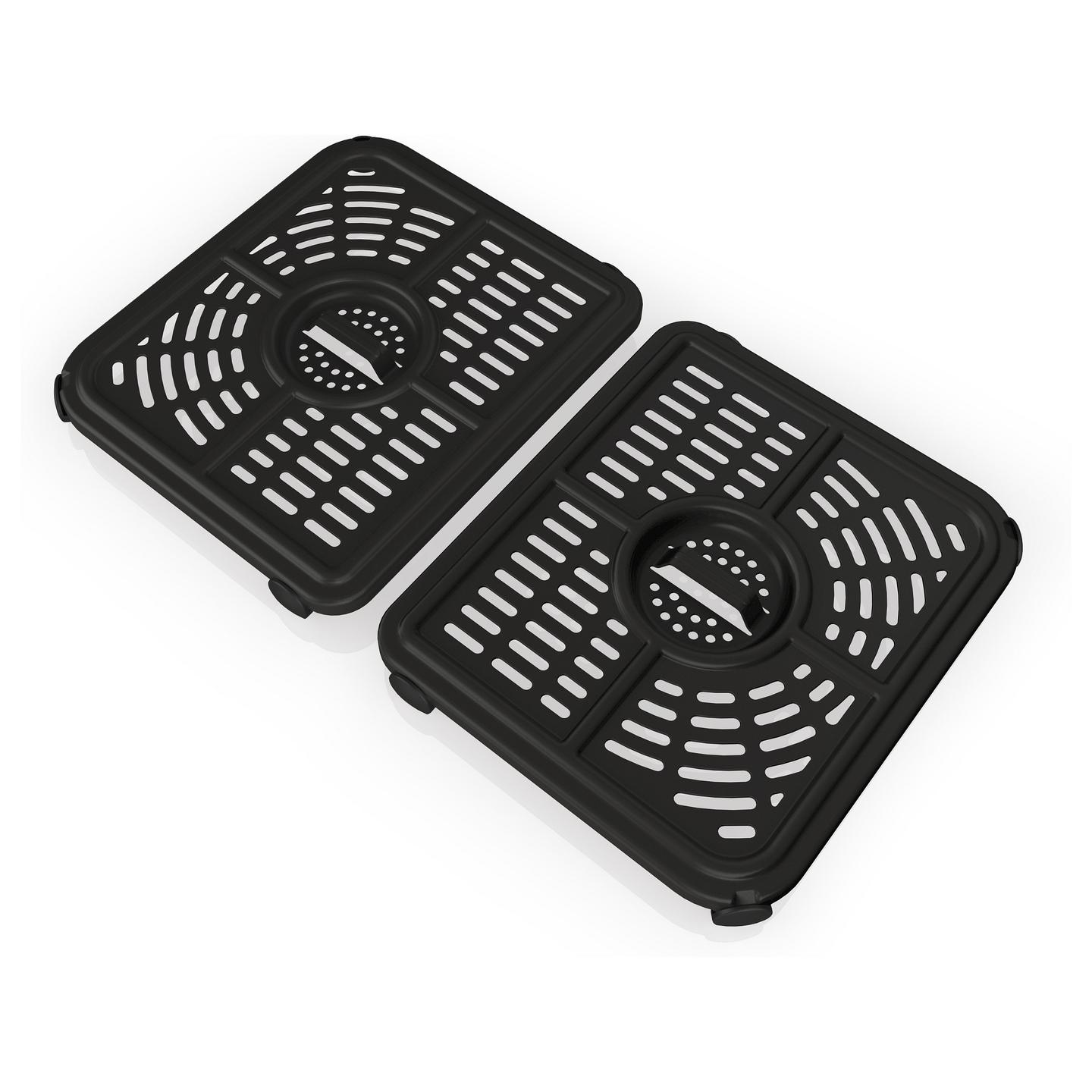 Fryer Ninja Foodi FlexDrawer AF500EU, 10,4 L, 2470 W, 2 Zona nga 5,2 L, 7 Funksione - Zezë/Bardhë - 11