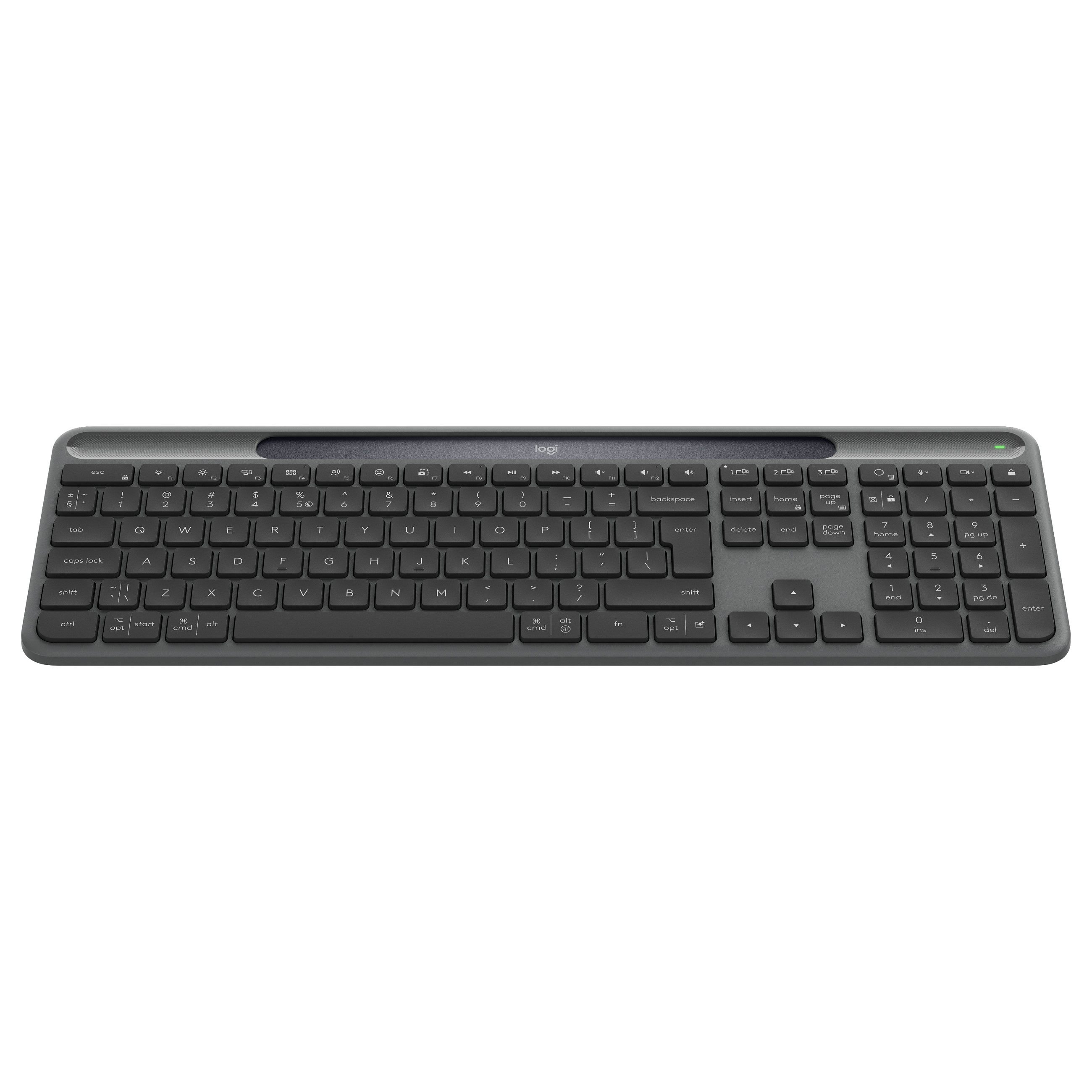 Tastierë pa kabllo Logitech Signature Slim Solar K980 / QWERTY - Grafit - 4
