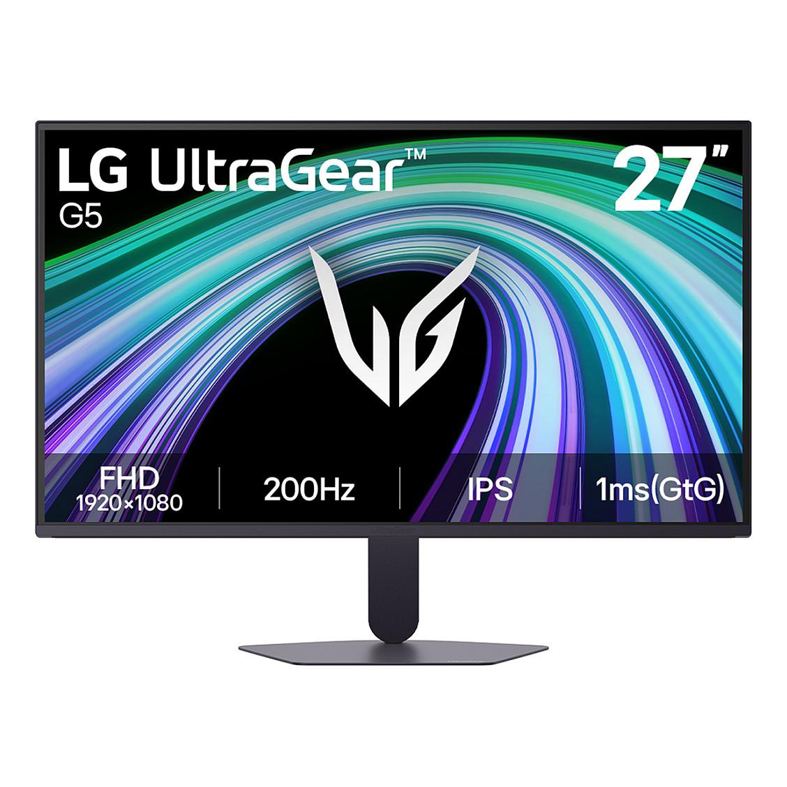 Monitor Gaming LG 27G523B-B, 27", Full HD IPS, 200Hz, 1ms, HDR10, HDMI + DisplayPort - Zezë