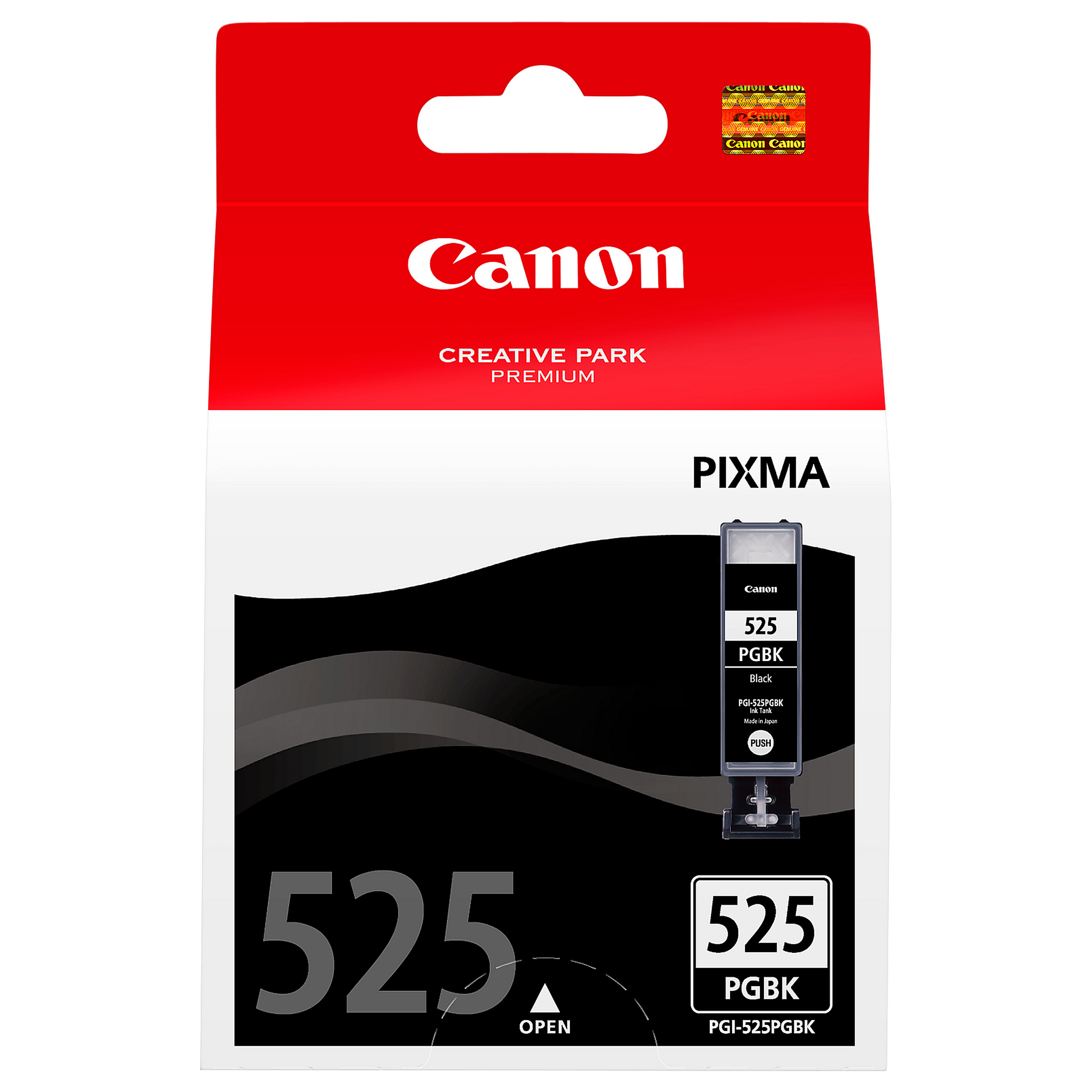 INK Canon Original Cartridge PGI-525PGBK 4529B001/ up to 341 Pages (ISO/IEC 24711)  – Zezë - 1
