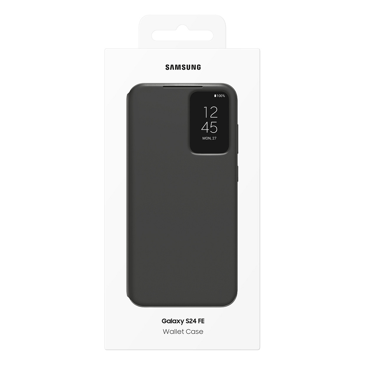 Mbrojtëse Samsung Smart View Wallet Case për Galaxy S24 FE – Zezë - 7