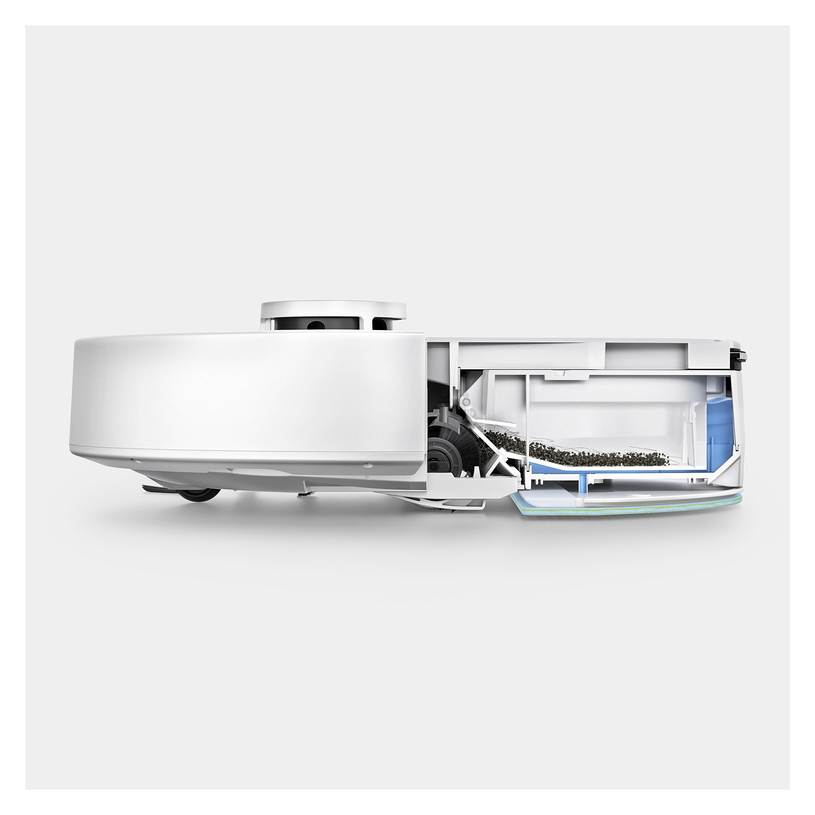 Fshesë Robotike Kärcher RCV 3 Comfort / 17.000Pa / 3200mAh / 0.3L / Wi-Fi / App Control / Mop – Bardhë - 5