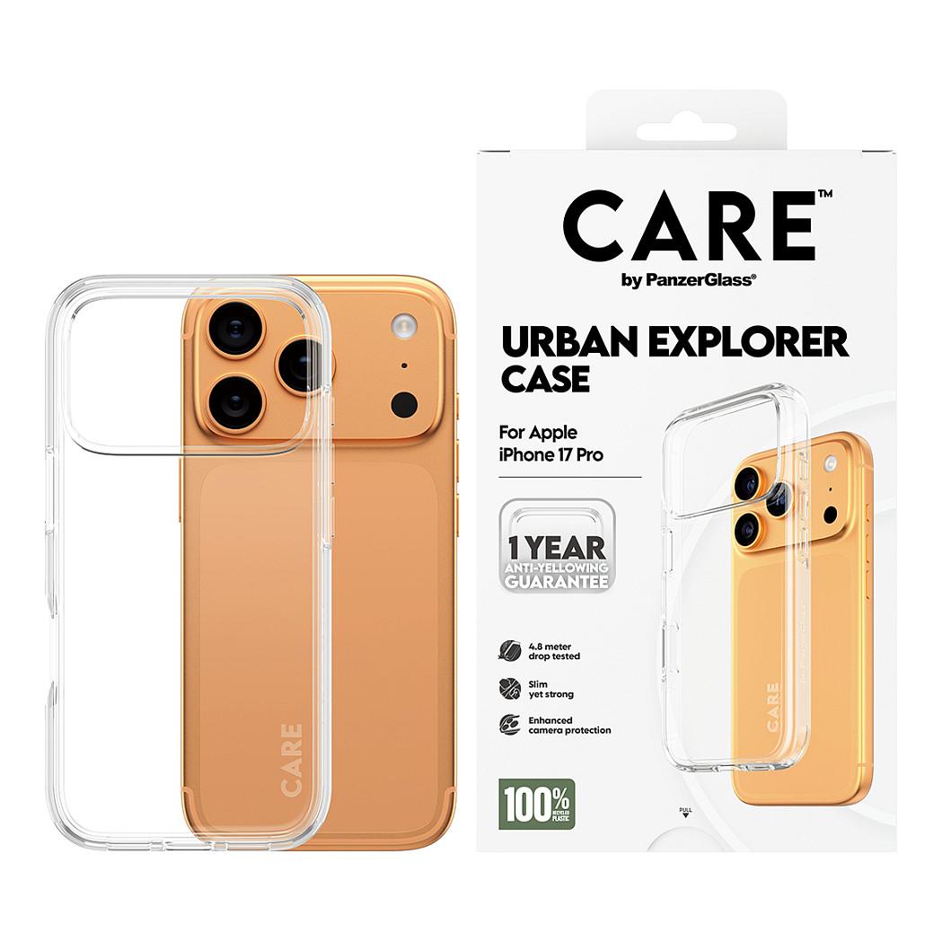 Aksesorë për telefon PanzerGlass CARE™ Urban Explorer / Case / Apple iPhone 17 Pro / Plastikë e ricikluar - Transparent - 2