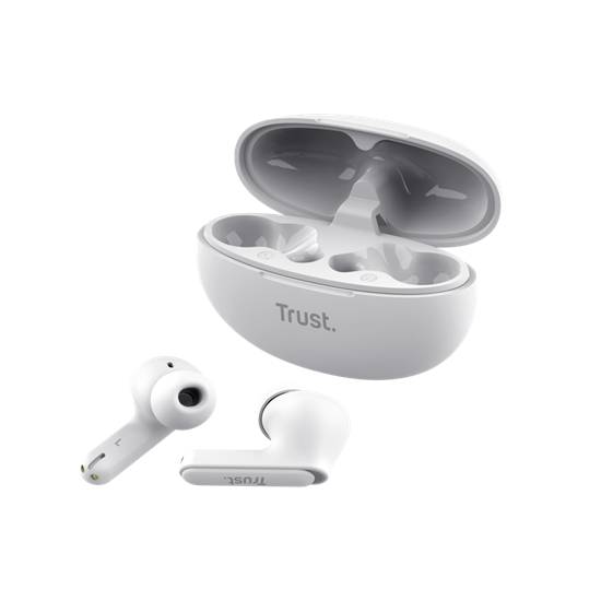 Kufje pa kabllo Trust Yavi / True Wireless / Bluetooth - Bardhë - 4
