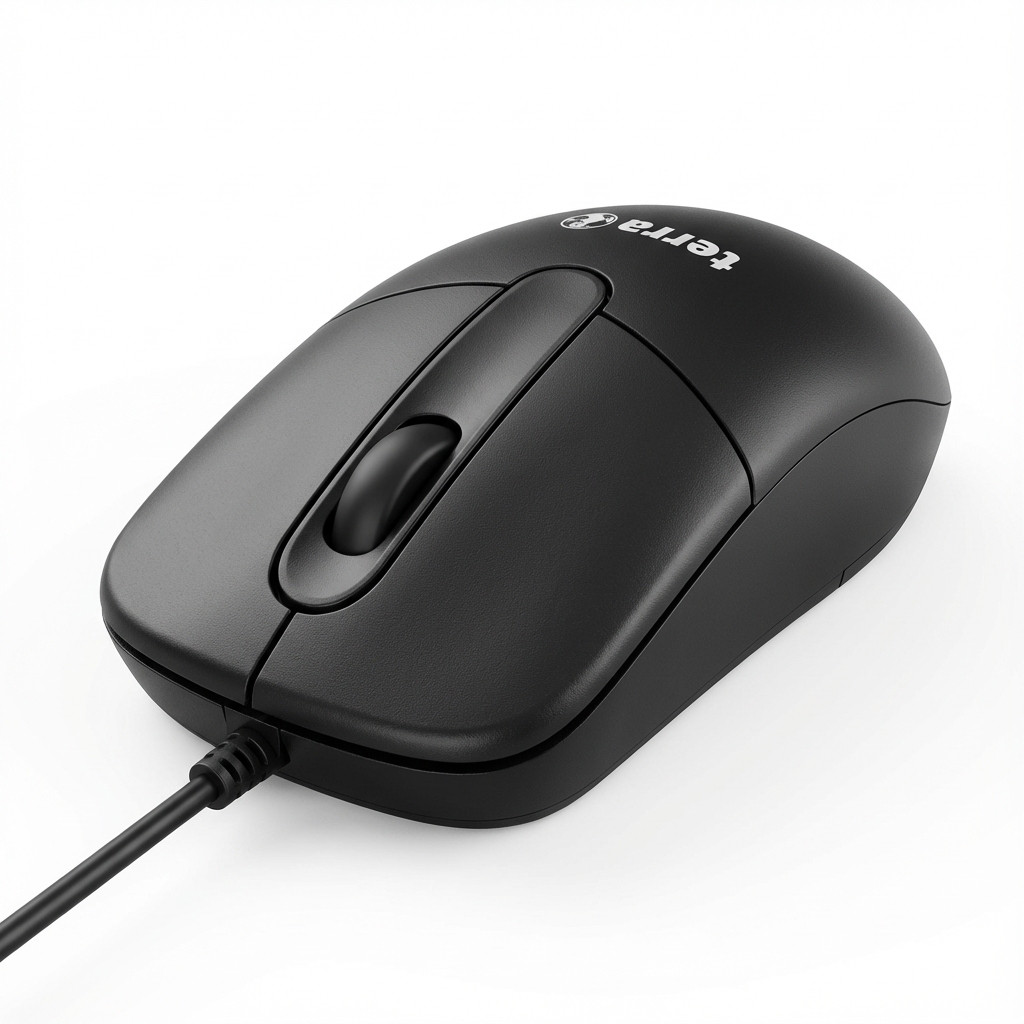 Maus Me kabllo Wortmann TERRA Mouse 1500 / 3 Button / Ambidextrous - Zezë - 1