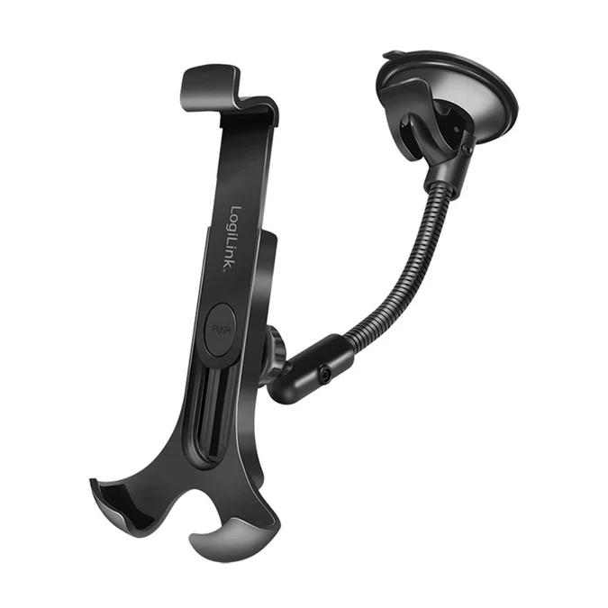 Mbajtës telefoni LogiLink AA0102, për veturë, 4"-6", 360°, për xhamin e përparmë - Zezë