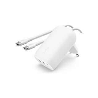 Karikues Belkin WCC002vfWH / 67W / 3x USB-C / PD 3.1 / PPS / Fast Charging - Bardhë