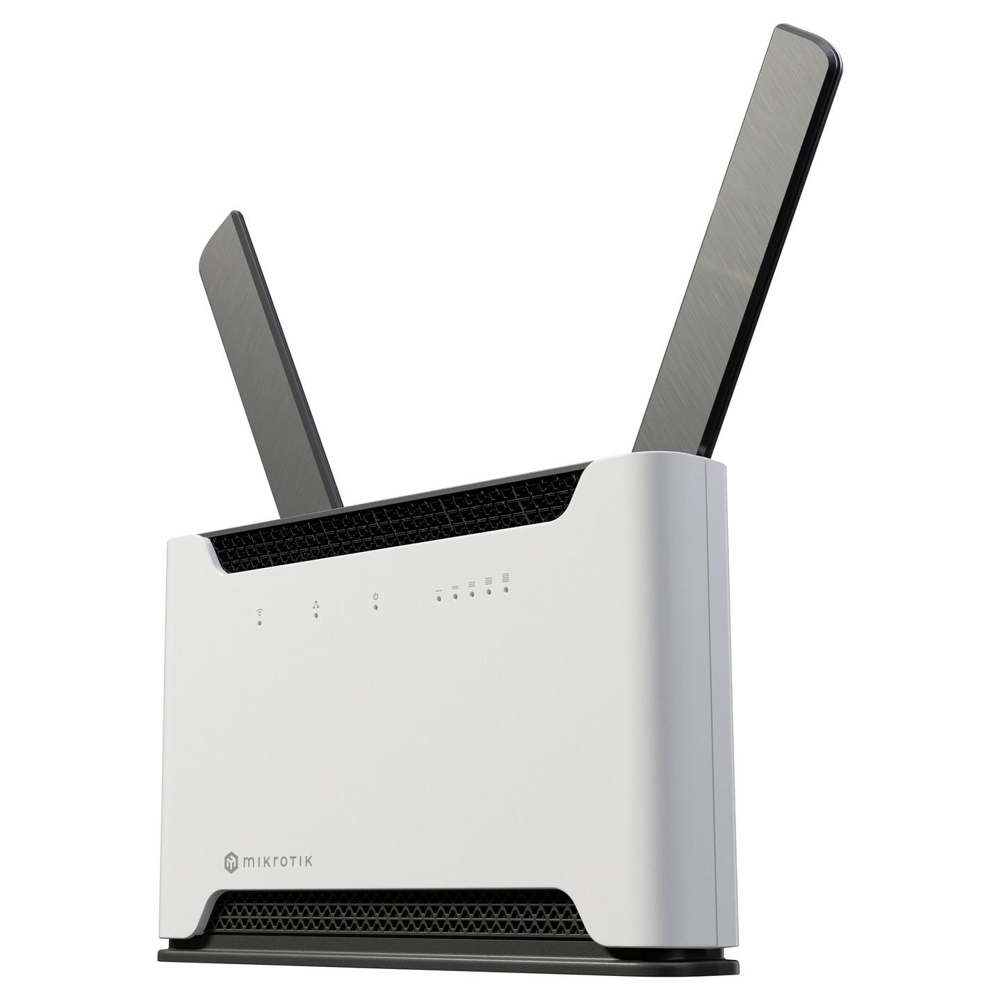 Ruter Wi-Fi 6 MikroTik Chateau PRO ax H53UiG-5HaxQ2HaxQ, AX3600, Dual-Band, 5× Gigabit Ethernet, 1× USB 3.0, PoE-Out - Bardhë - 1