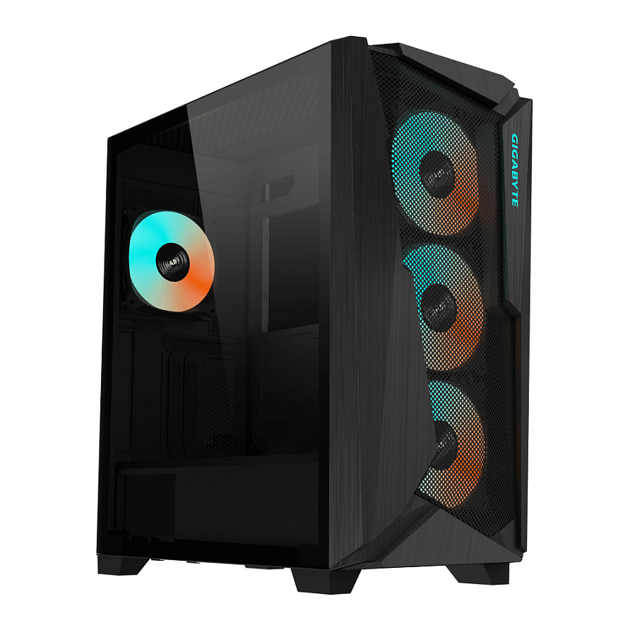 Kasë Midi GIGABYTE C301G V2 ATX – Zezë - 1