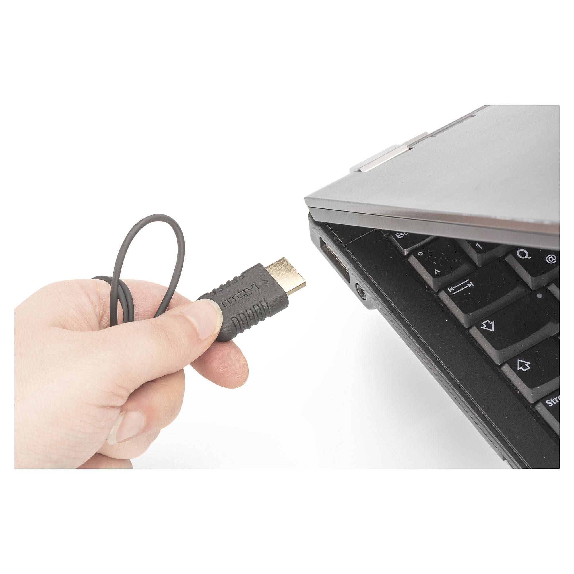 Kabllo HDMI DIGITUS HighFlex Cable Male/Male 2.0m – Zezë - 2