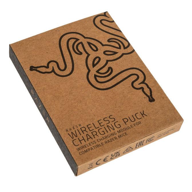 Modul Karikimi pa Kabllo Razer Wireless Charging Puck, për Basilisk V3 Pro, Cobra Pro, Naga V2 Pro – Zezë - 3