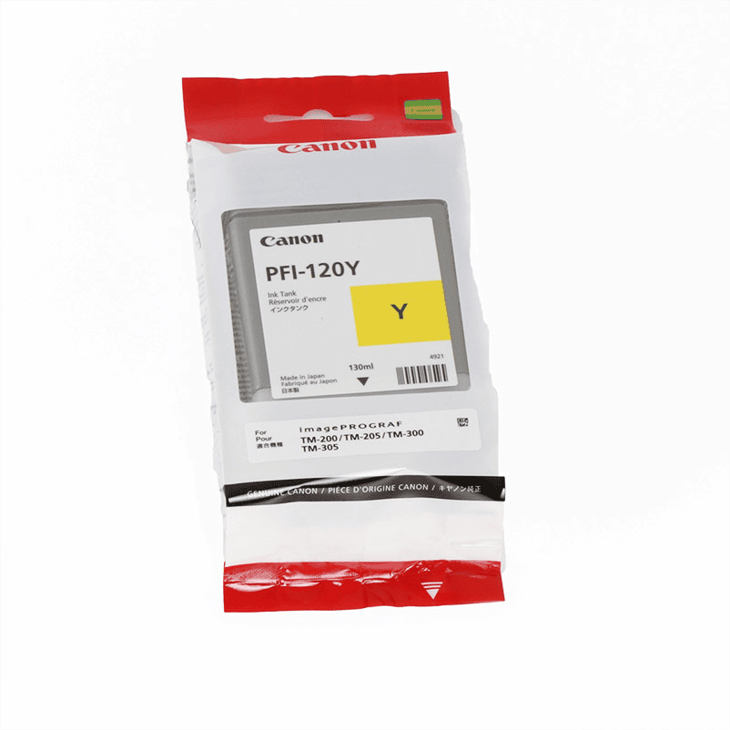 Ink Canon PFI‑120Y / 2888C001 – Verdhë - 1