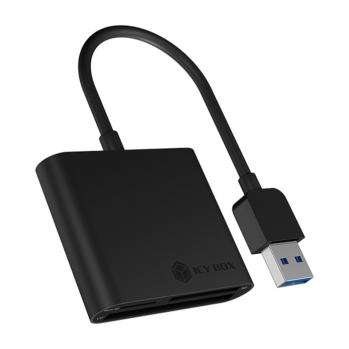 Lexues Kartash USB 3.0 ICY BOX IB‑CR301‑U3 / SD + MicroSD + CF - 1