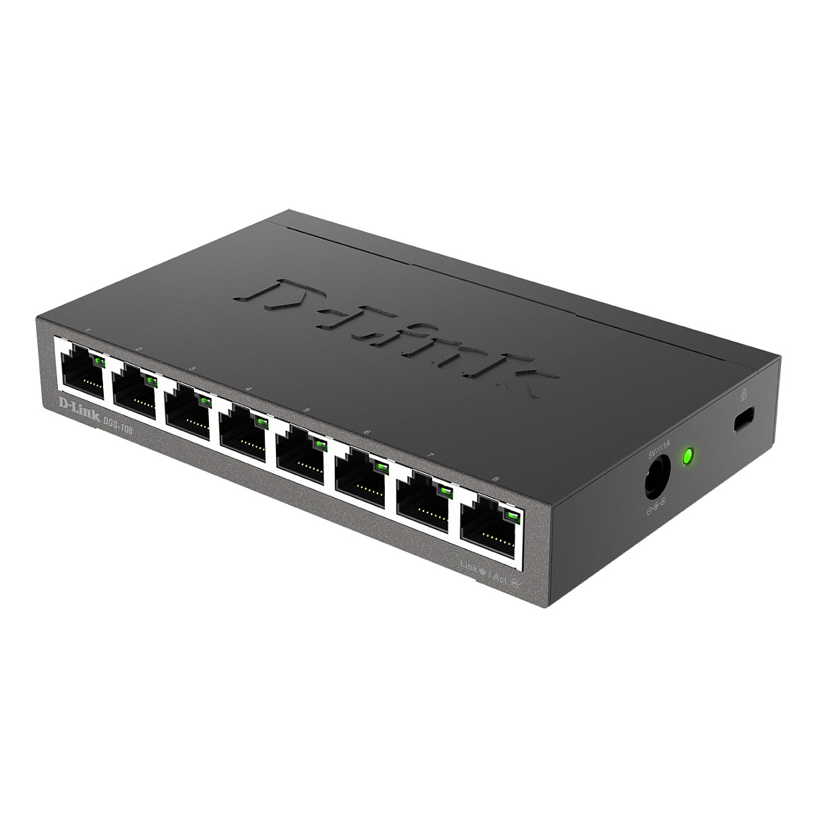 Switch D-Link DGS-108, 8 porte - 2