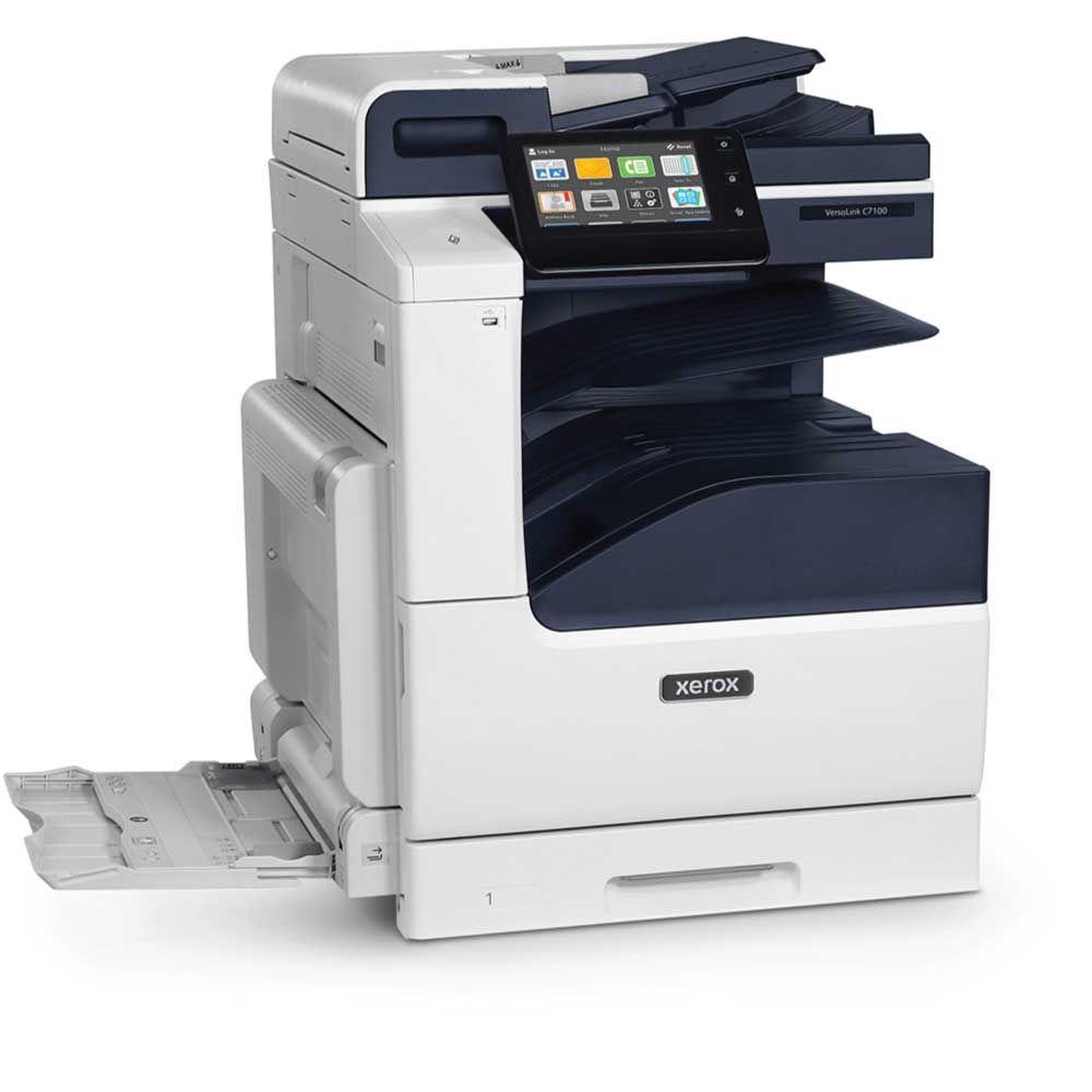 Printer Multifunksional Xerox VersaLink C7120VDN / Laser me Ngjyra A3 / 20 ppm / 3 në 1 - Bardhë/Blu - 2