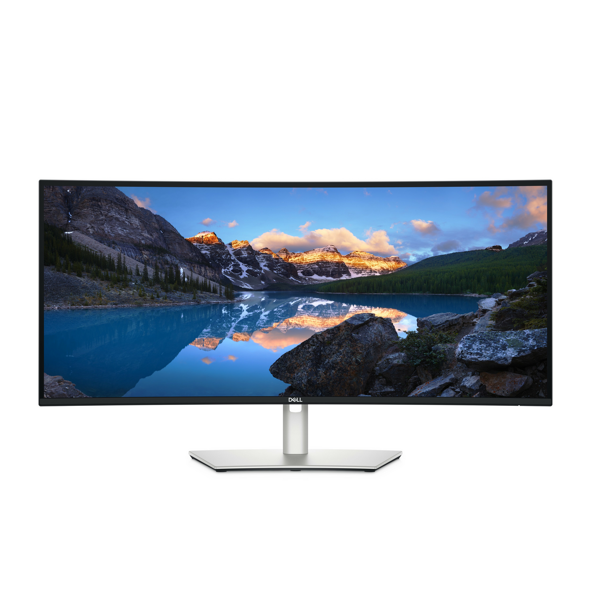 Monitor Dell Ultrasharp U3425WE / 34"/ Wide Quad HD IPS / Curved / 120 Hz / 8 ms / HDMI + DisplayPort  - Argjend/Zezë - 1