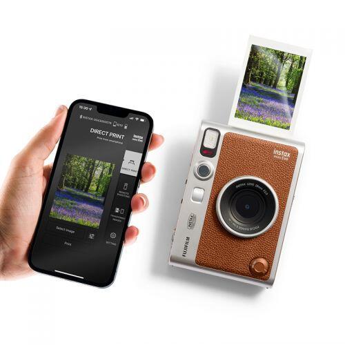 Kamerë digjitale Fujifilm Instax Mini Evo – Kafe/Argjend - 5