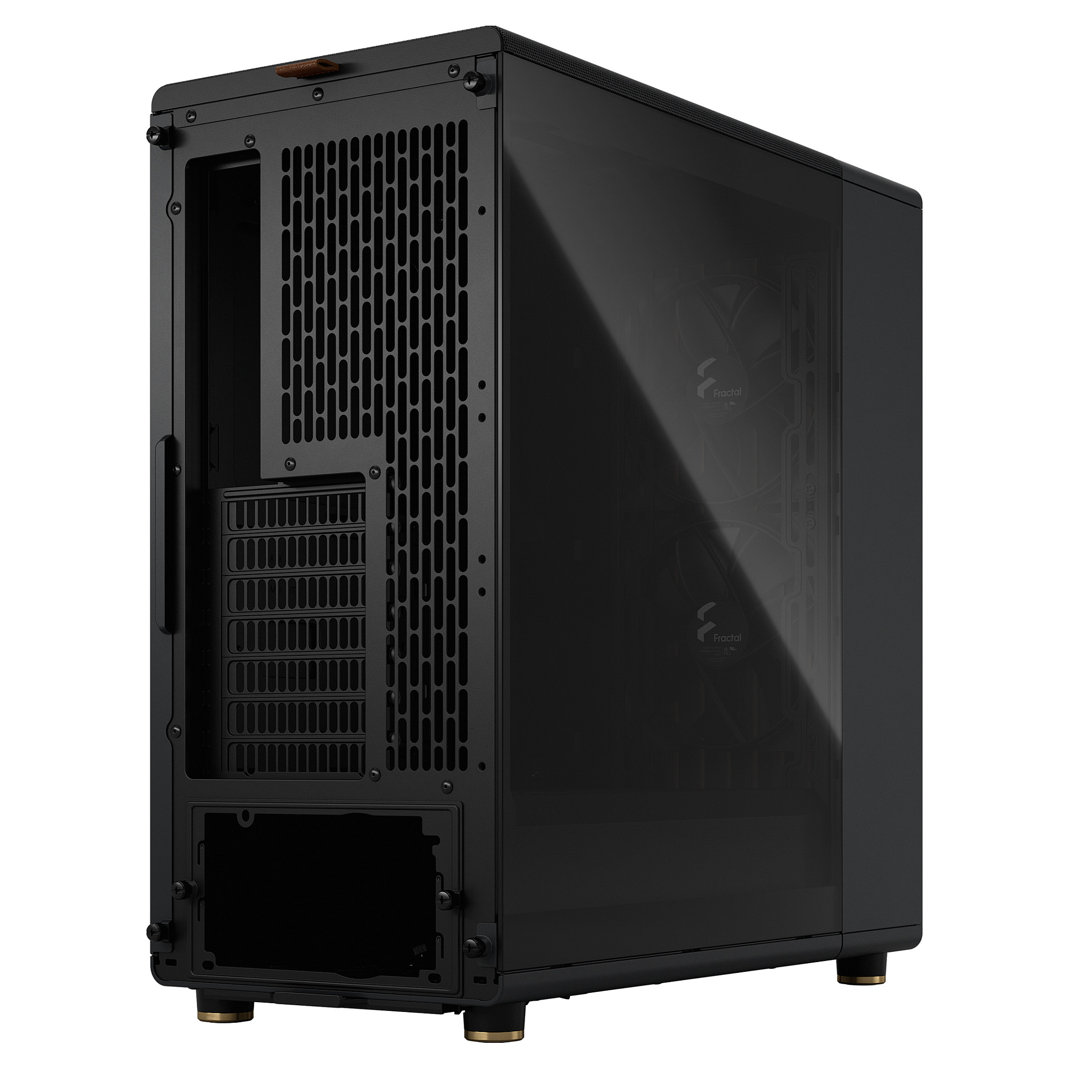 Kasë Fractal Design North Charcoal Window Clear Midi Tower - Zezë - 18
