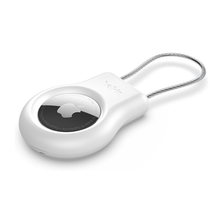 Mbajtës AirTag Belkin Secure Holder / Kabllo Metalike / MSC009btWH - Bardhë - 5