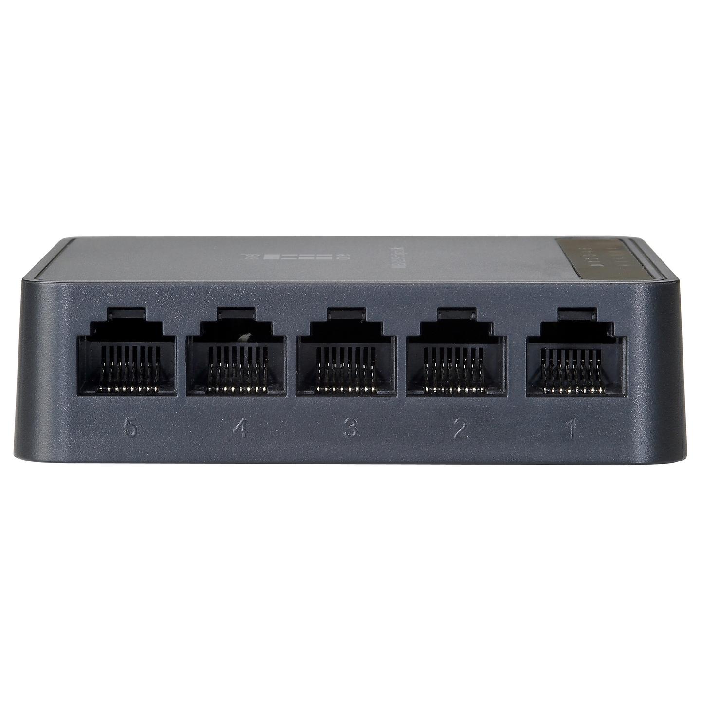Switch LevelOne GEU-0522, 5x Gigabit Ethernet RJ45, 10/100/1000Mbps, Unmanaged - Zezë - 4