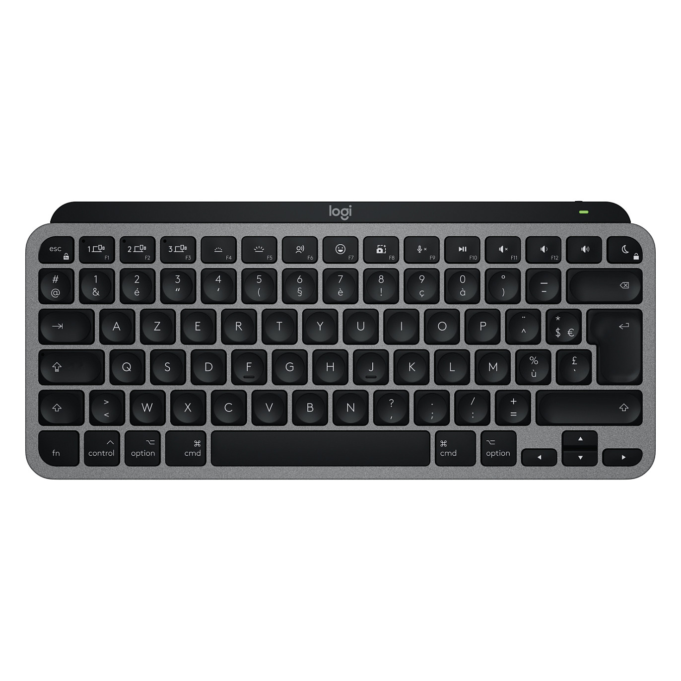 Tastierë Pa kabllo Logitech MX Keys Mini for Mac / Mini / Scissor Switch / AZERTY FR / Bluetooth / LED - Hiri