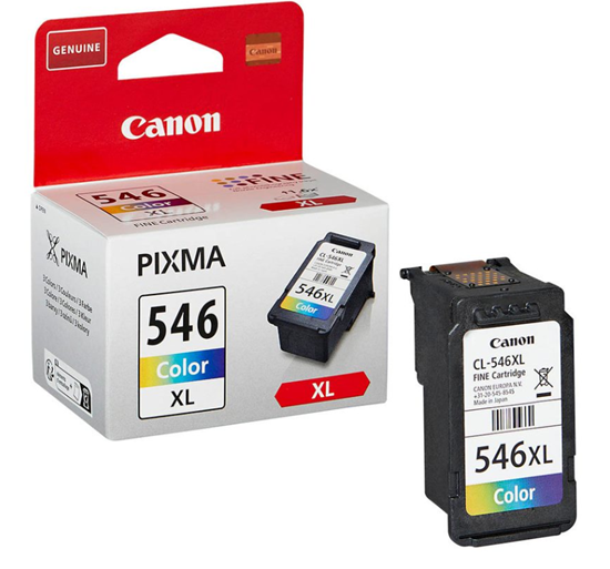 INK Canon CL-546XL / 8288B001 / 13ml / 300 faqe – Blu/Rozë/Verdhë
