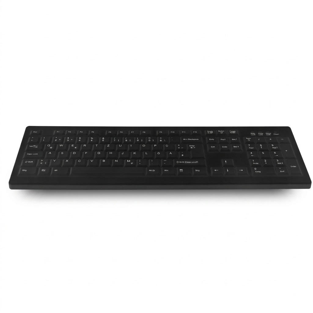Tastierë Me kabllo Contour Design Active Key AK-C8100 / 105 Keys / USB / Membrane / QWERTZ German / IP68 - Zezë