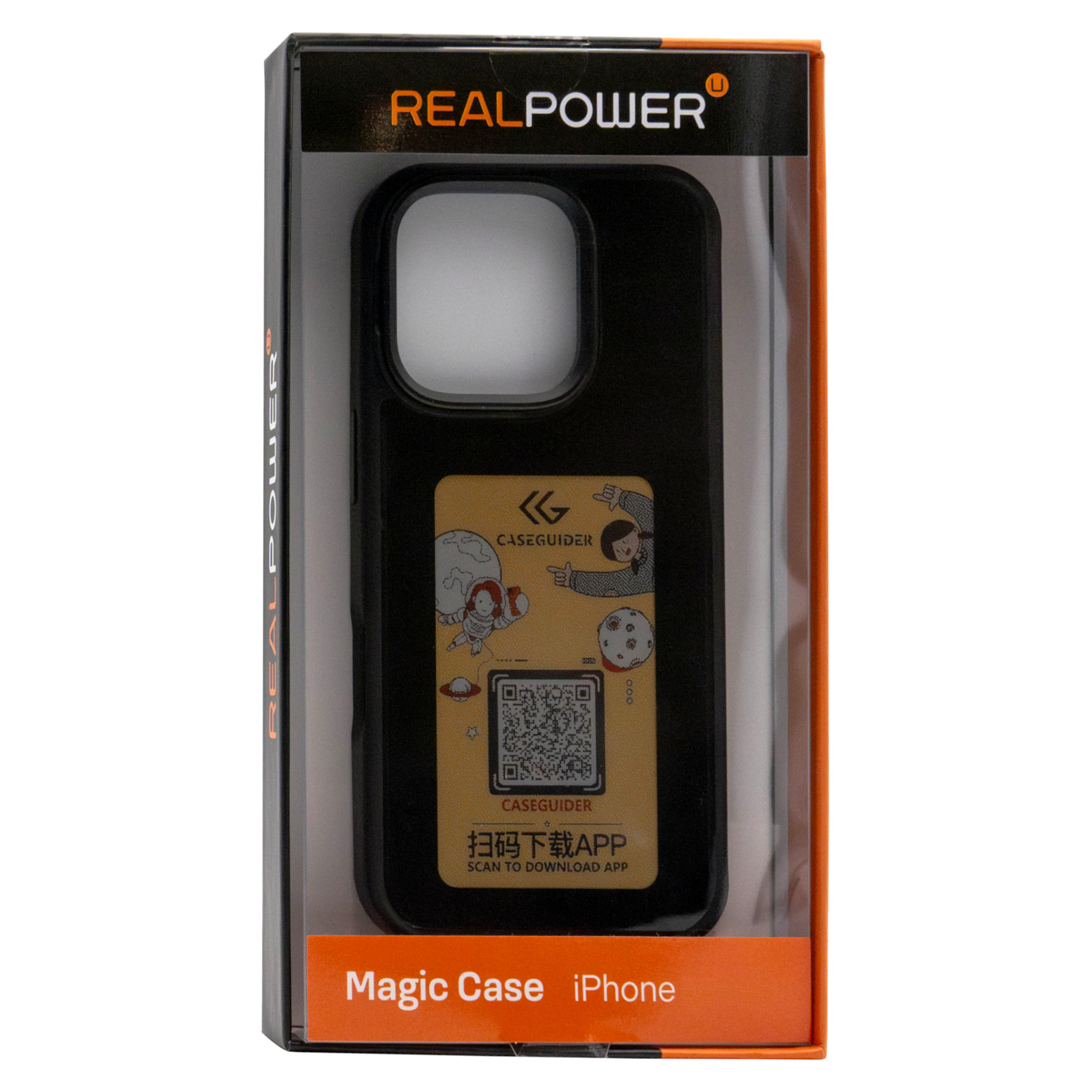 Aksesorë për telefon RealPower / Magic Case / iPhone 16 Pro / Color Display & MagSafe - Zezë - 2