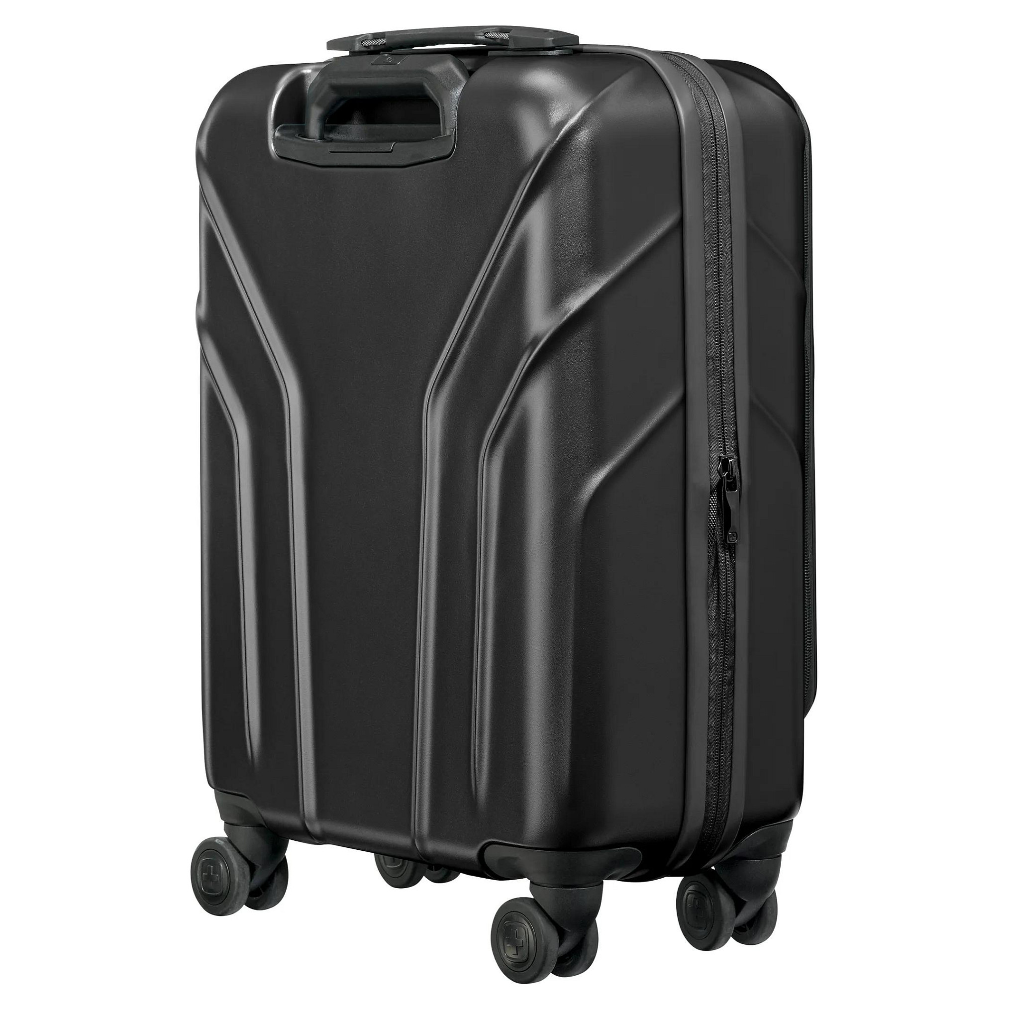 Çantë Kabine Wenger Amplix Carry-On / Hard Shell / Polycarbonate / 36 L / 45 L Expandable / 16" Laptop + 12" Tablet / 4 Spinner Wheels / Travel Sentry / USB-A + USB-C - Zezë - 9