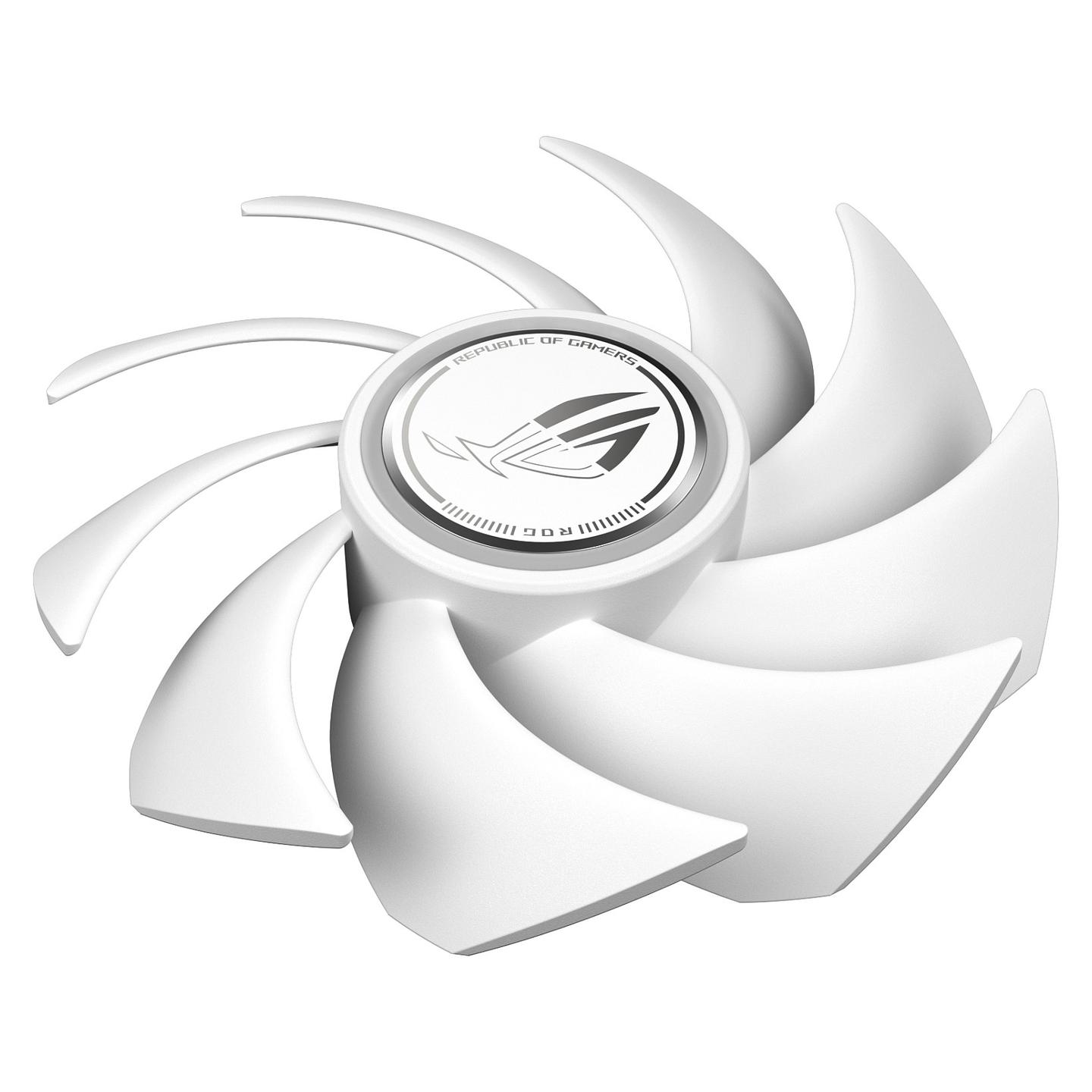 Ftohës për Kasë ASUS ROG Eurux GR120 ARGB, 120mm, PWM, 2600 RPM, 85 CFM, ARGB - Bardhë - 16