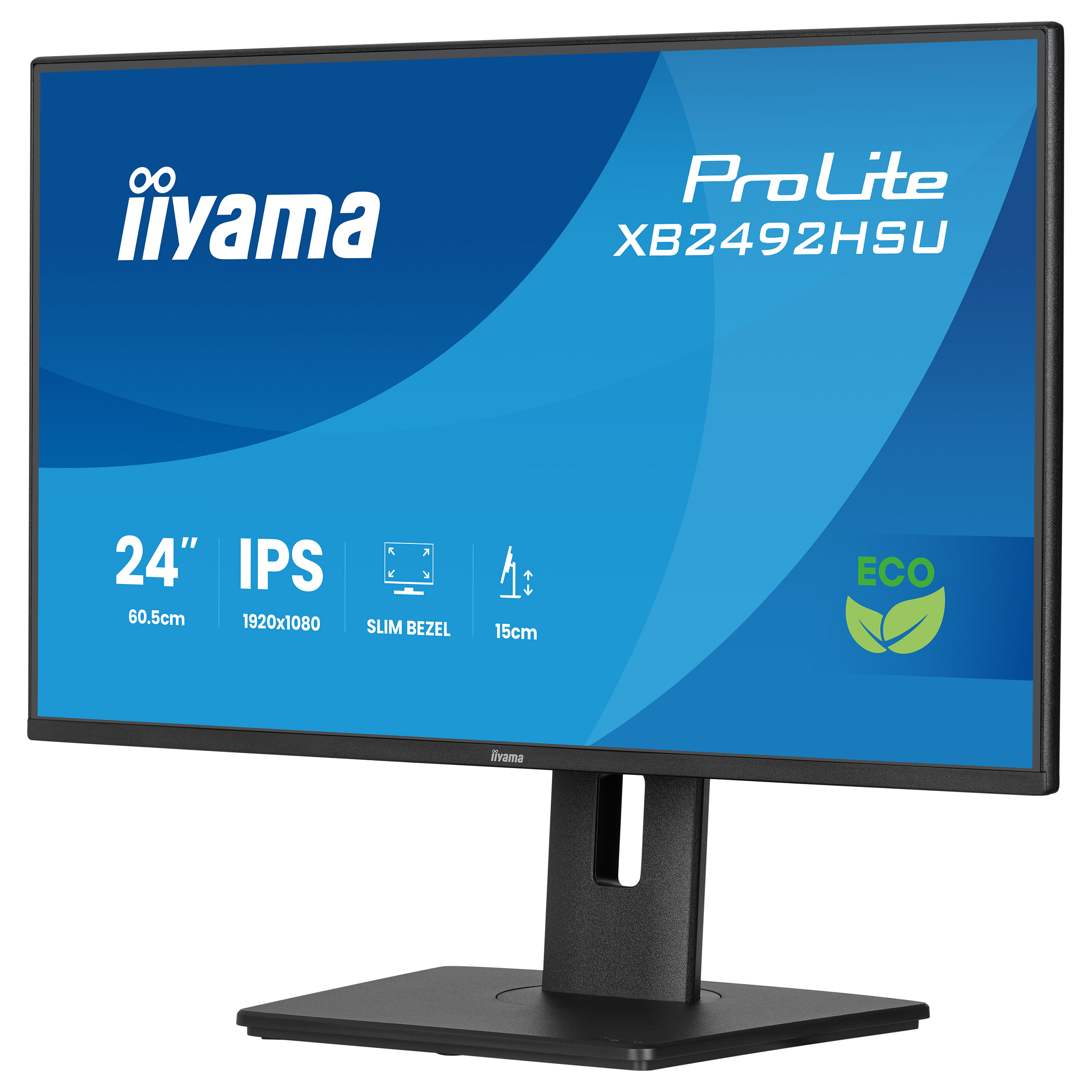 IIYAMA 60.5cm (24") XB2492HSU-B1 16:10 HDMI+DP+2xUSB IPS - 6