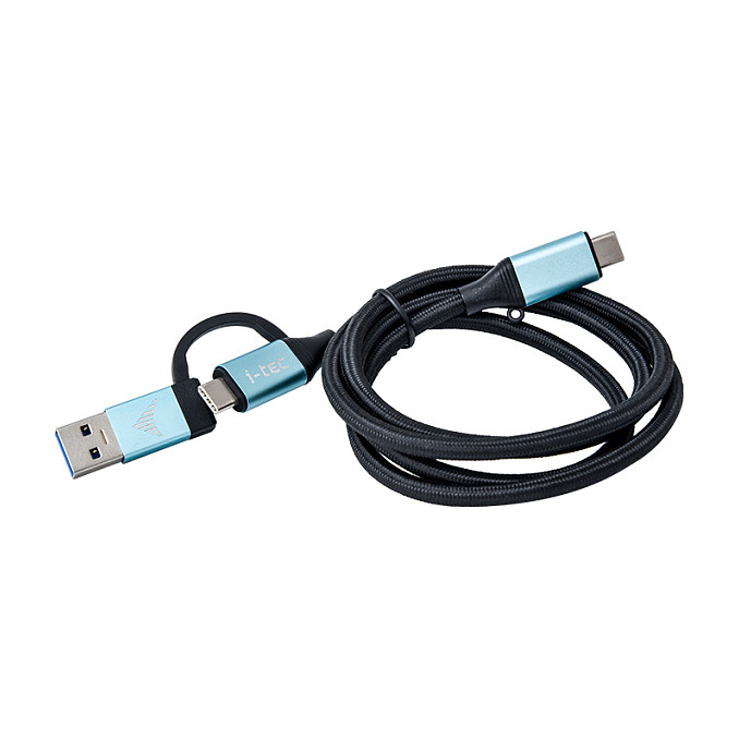 Kabllo i-tec USB-C në USB-C me Adapter USB 3.0 / 1m - 1