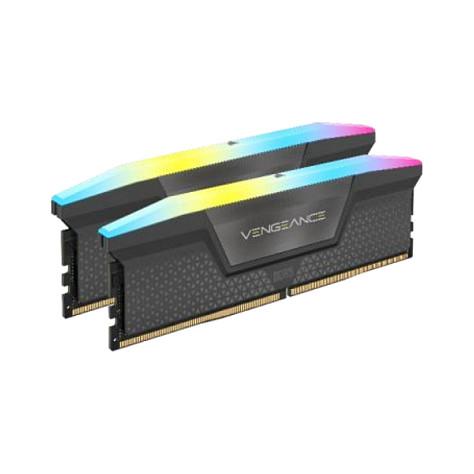 RAM Memorie DDR5 Corsair VENGEANCE RGB, 64GB (2x32GB), 6000MT/s, CL40 - Hiri