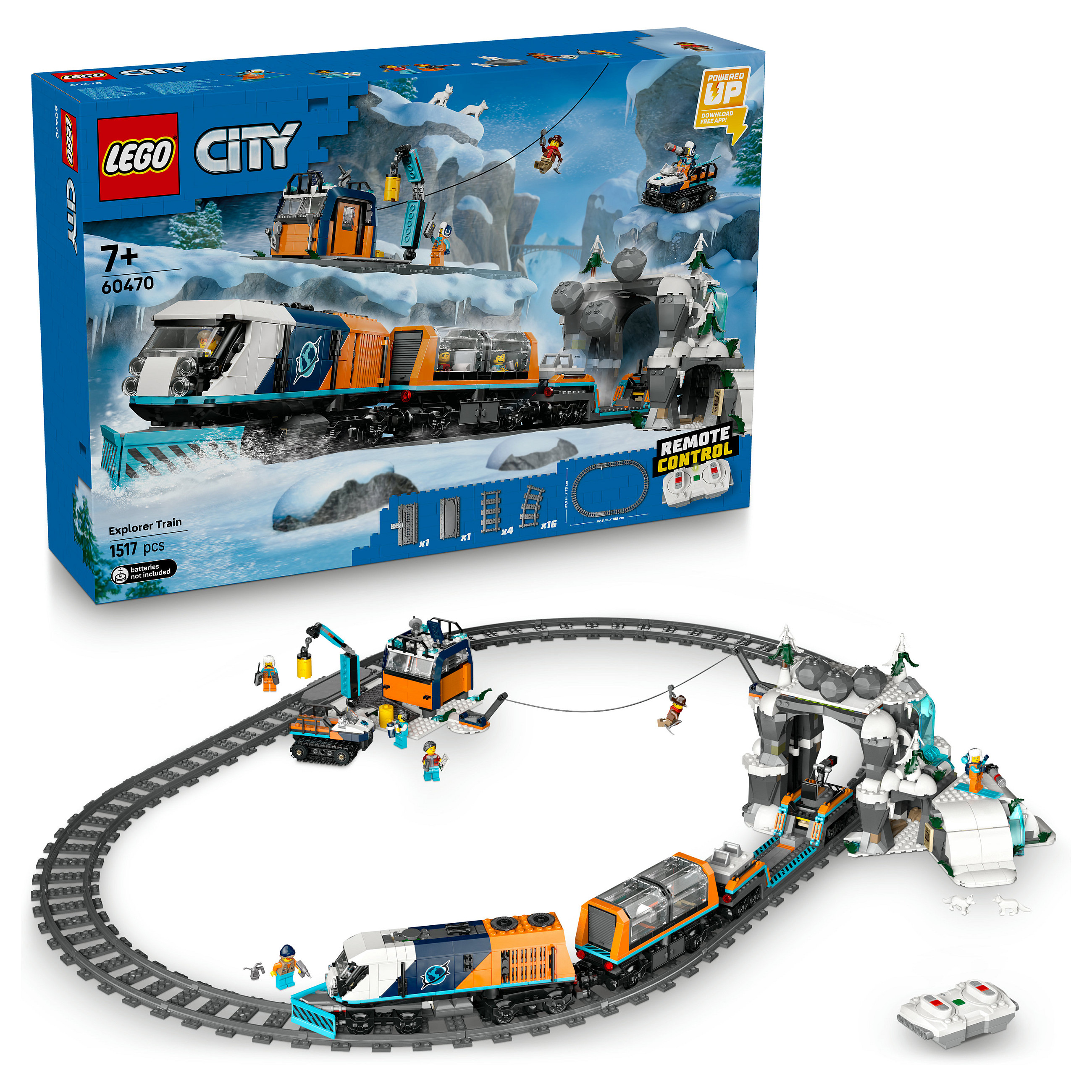 LEGO City Explorers Arctic Polar Express Train – Mix - 3