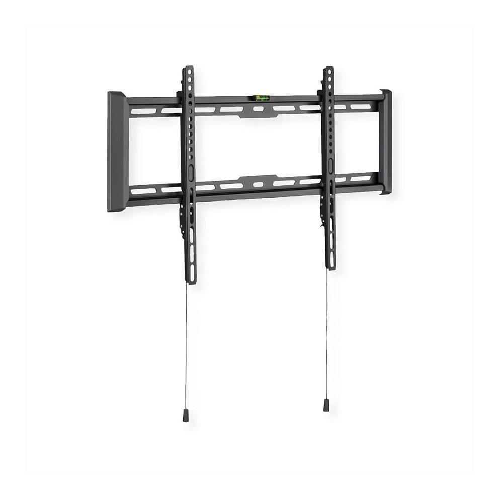 Mbajtëse Muri për TV VALUE 17.99.1222 / 37"-80" / 75kg / Fixed / Ultra Slim - Zezë - 1