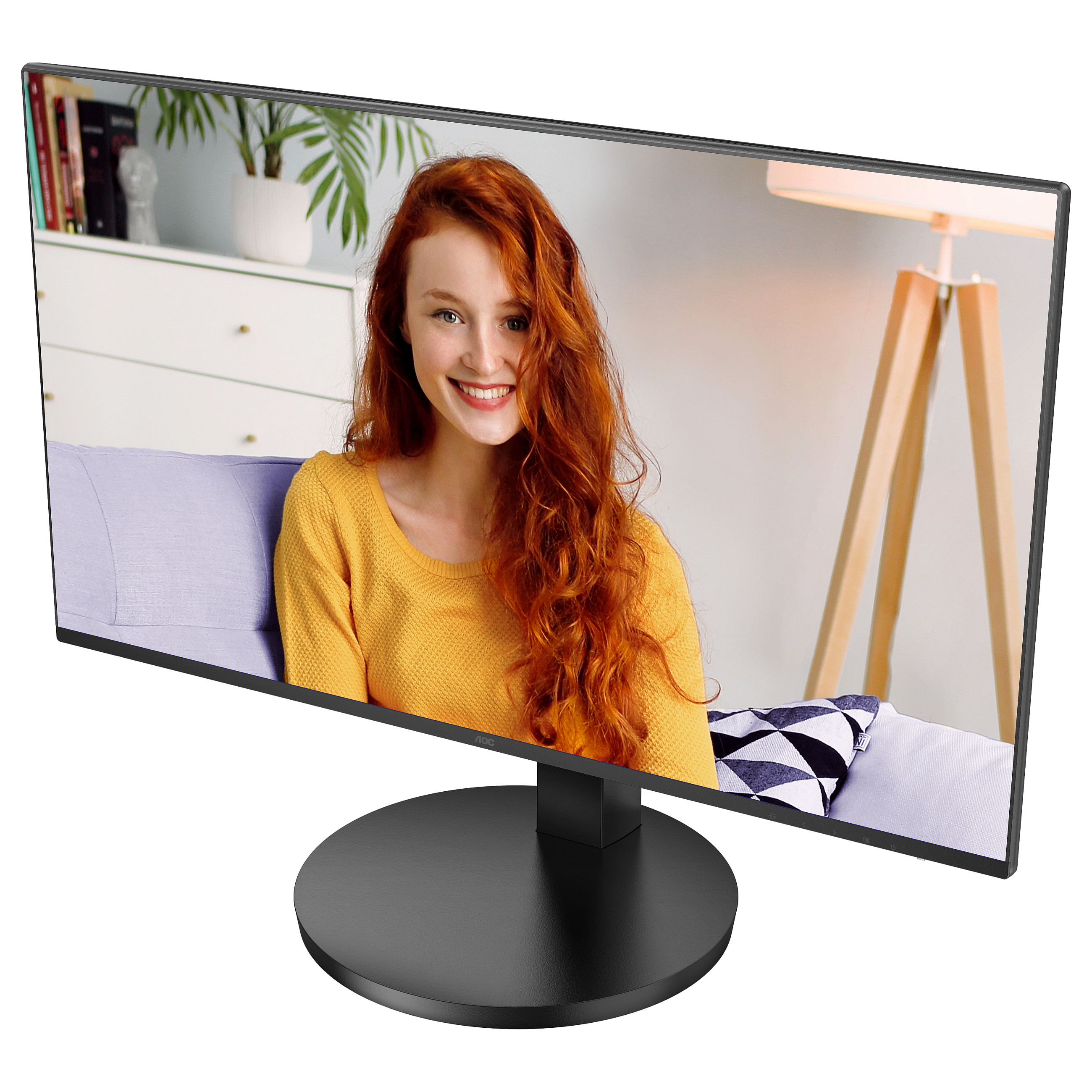 Monitor AOC Basic-line 24B3CF2 / 24" / 1920x1080 / 100Hz / 1ms / IPS / i zi - 6