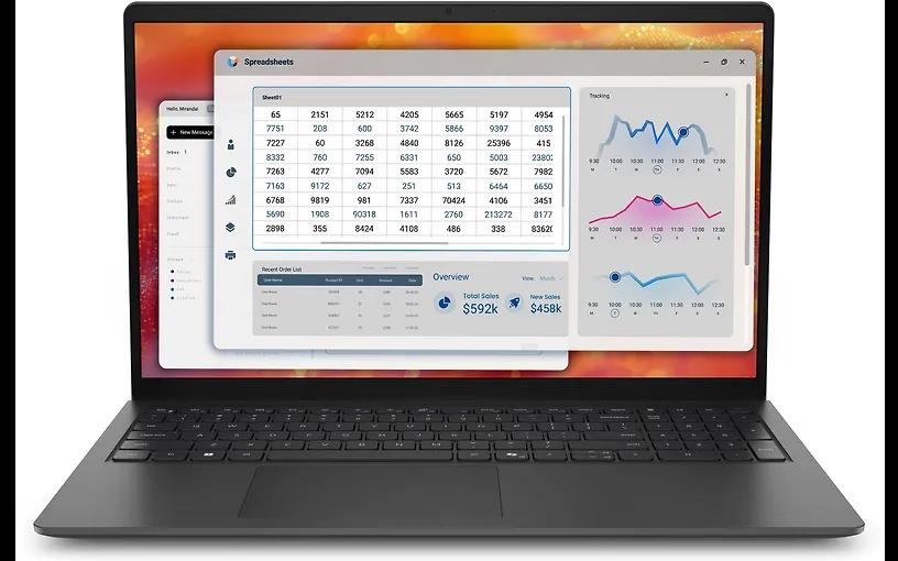 Laptop Dell Pro 15 Essential PV15265, Ryzen 5 130, 16GB DDR5, 512GB, 15.6" FHD WVA 60Hz, AMD Radeon 660M - Zezë