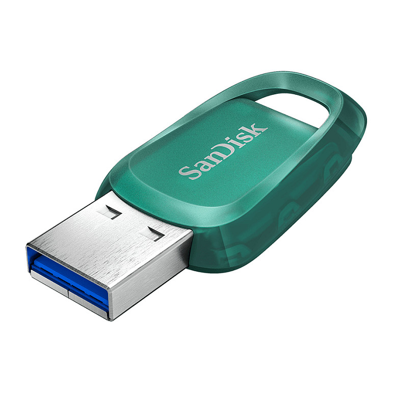 USB Flash Drive STICK 128GB SanDisk Ultra Eco USB 3.2- Gjelbër - 1