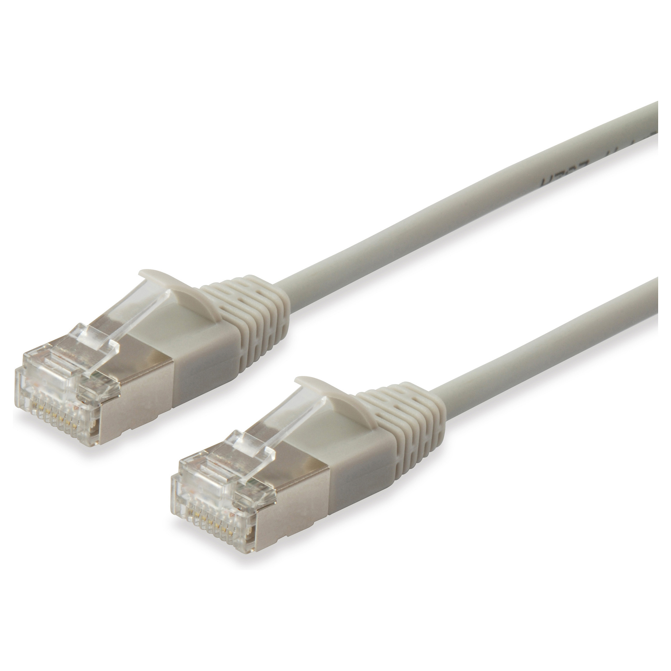 Kabllo për Rrjet Equip Patchkabel Cat6A F/FTP 2×RJ45 / 3.00m / Slim / LSZH / Polybag - Bezhë - 1