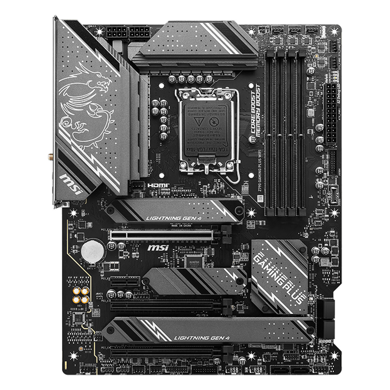 Pllakë Amë MB Intel MSI Z790 GAMING PLUS / LGA 1700 / DDR5 / ATX / HDMI+DP - 2